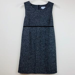 Motherhood Maternity Sleeveless Black and Grey Tie Back Dress Size Small